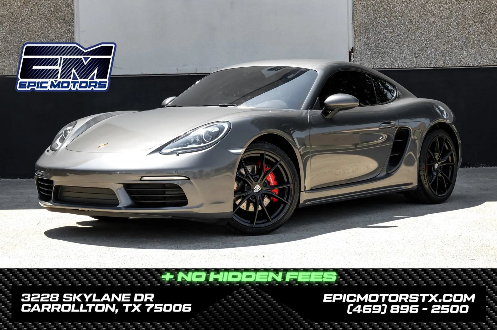 Used 2019 Porsche 718 Cayman S RWD image 1