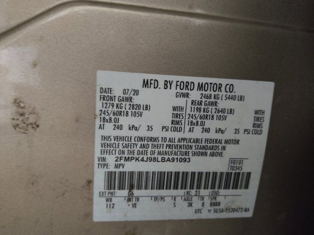 Used 2020 Ford Edge SEL w/ Convenience Package AWD/4WD image 33