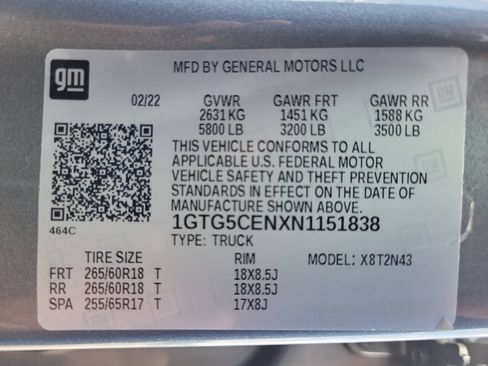 Used 2022 GMC Canyon Elevation w/ Driver Alert Package RWD image 24