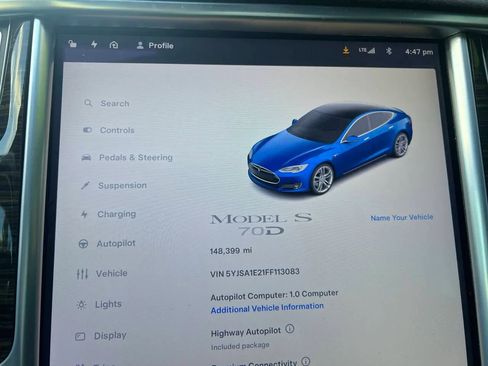 Used 2015 Tesla Model S 85D image 10