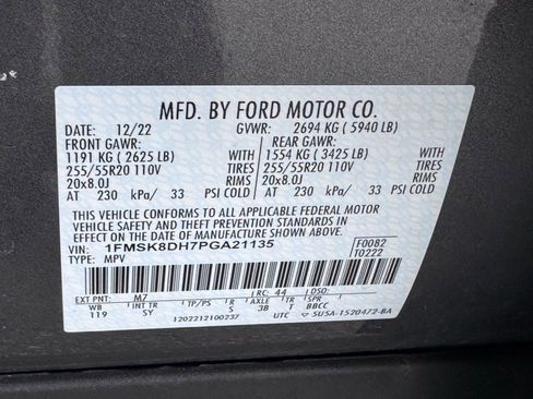 Certified 2023 Ford Explorer XLT w/ Equipment Group 202A image 56