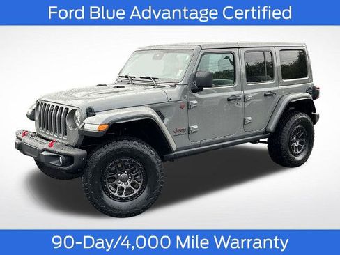 Used 2023 Jeep Wrangler Unlimited Rubicon w/ Xtreme 35 Tire Package AWD/4WD image 1