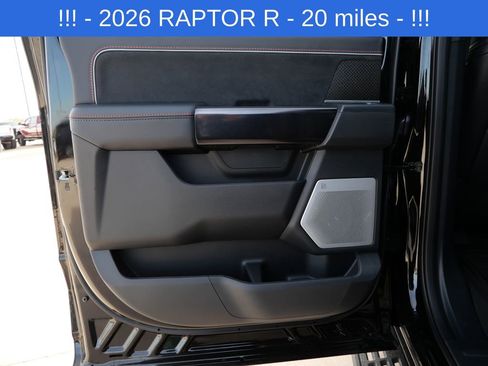 Used 2026 Ford F150 Raptor w/ Equipment Group 803A Raptor R image 14
