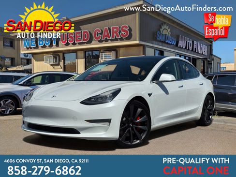Used 2020 Tesla Model 3 Performance image 1