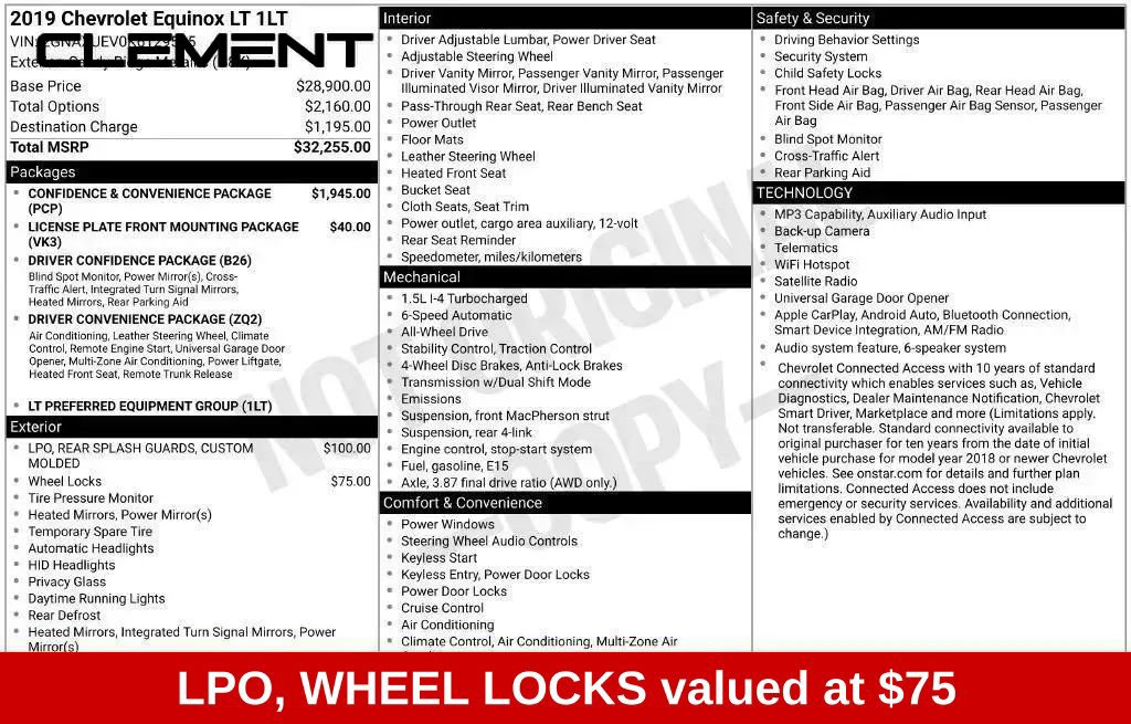 Used 2019 Chevrolet Equinox LT AWD/4WD image 6