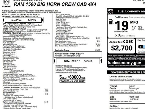 Used 2023 RAM 1500 Big Horn AWD/4WD image 2