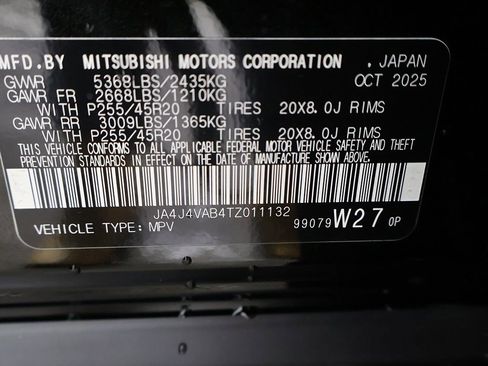 New 2026 Mitsubishi Outlander SE image 48