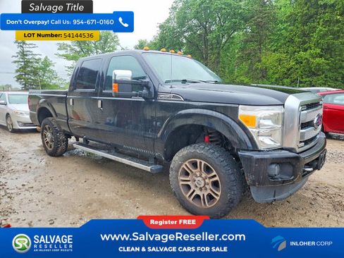 Used 2014 Ford F250 Platinum w/ FX4 Off-Road Package AWD/4WD image 5