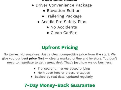 Used 2023 GMC Acadia SLE w/ Driver Convenience Package image 2