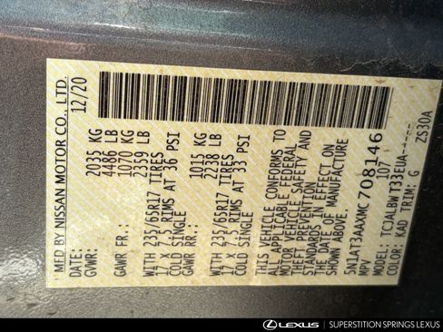 Used 2021 Nissan Rogue S FWD image 11