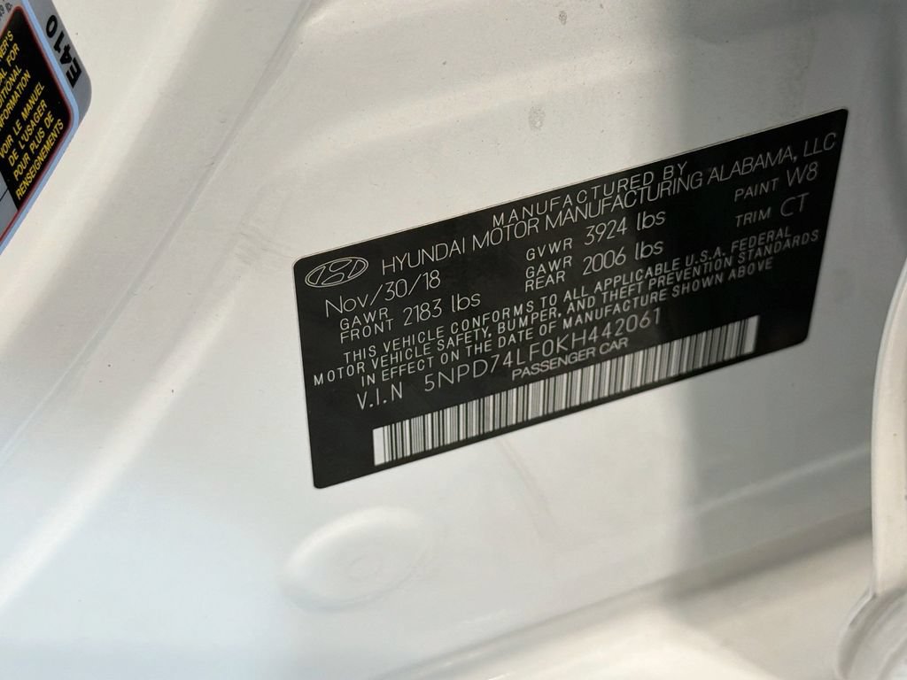 Used 2019 Hyundai Elantra SE w/ Cargo Package FWD image 29
