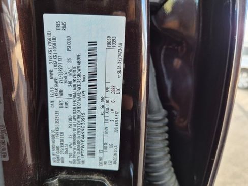 Used 2019 Ford F150 XLT w/ Equipment Group 302A Luxury AWD/4WD image 25