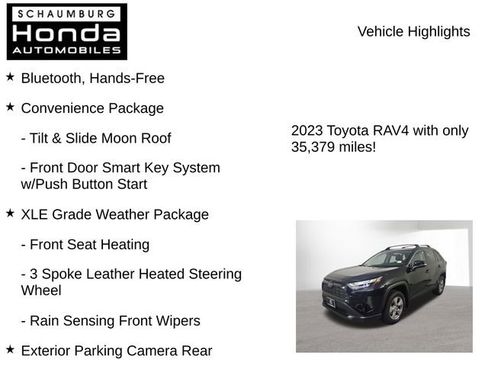 Used 2023 Toyota RAV4 XLE w/ Convenience Package AWD/4WD image 8