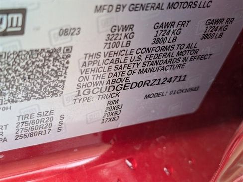 Certified 2024 Chevrolet Silverado 1500 LTZ w/ LTZ Convenience Package II image 27