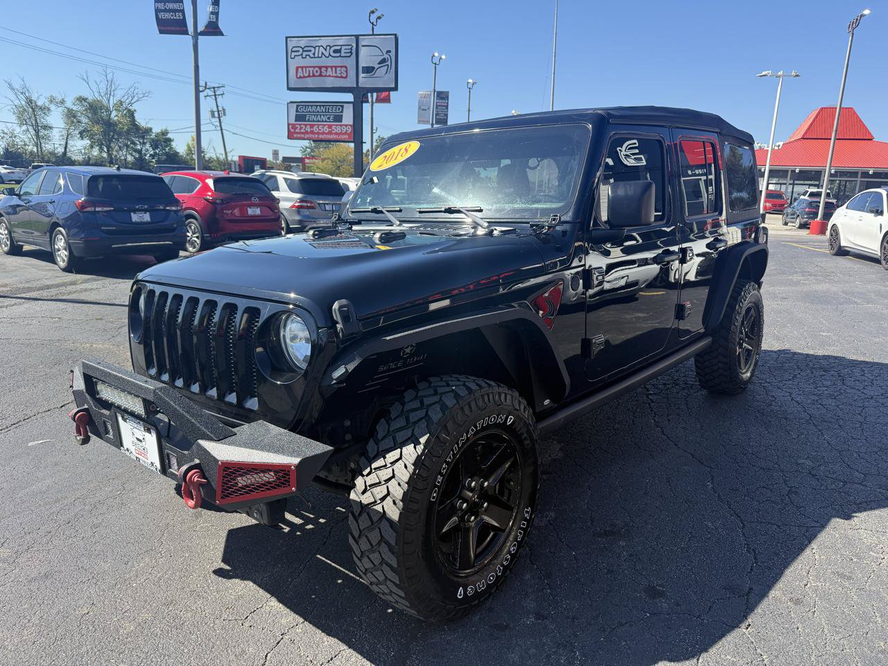 Used 2018 Jeep Wrangler Unlimited Sport AWD/4WD image 3