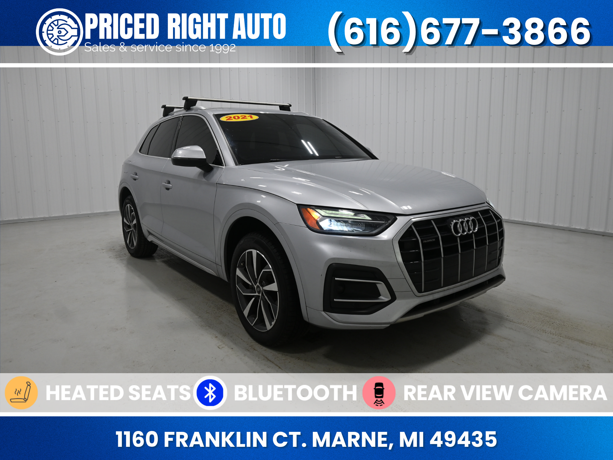 Used 2021 Audi Q5 2.0T Premium w/ Convenience Package AWD/4WD image 1