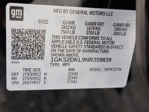 Used 2022 GMC Yukon Denali AWD/4WD image 32
