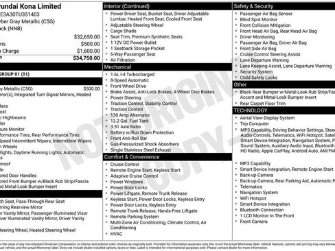 Used 2026 Hyundai Kona Limited FWD image 18