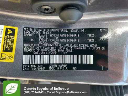 Used 2019 Toyota Highlander XLE AWD/4WD image 24