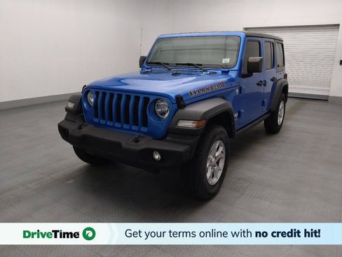 Used 2021 Jeep Wrangler Unlimited Sport AWD/4WD image 1