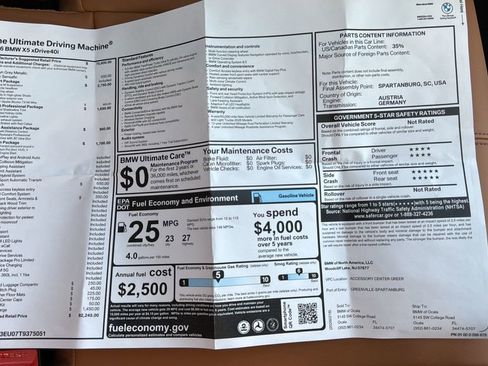 New 2026 BMW X5 xDrive40i w/ M Sport Package image 11