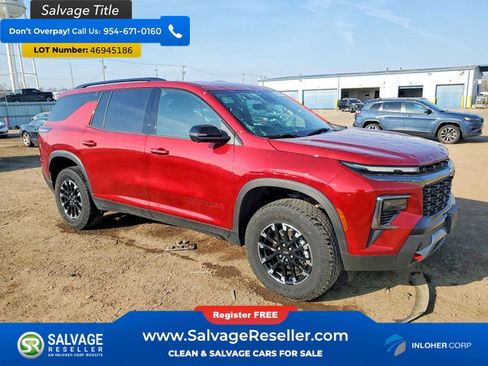 Used 2024 Chevrolet Traverse Z71 w/ LPO, Floor Liner Package AWD/4WD image 5