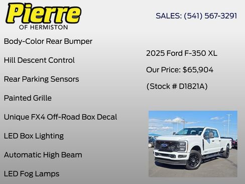 Used 2025 Ford F350 XL w/ STX Appearance Package AWD/4WD image 32