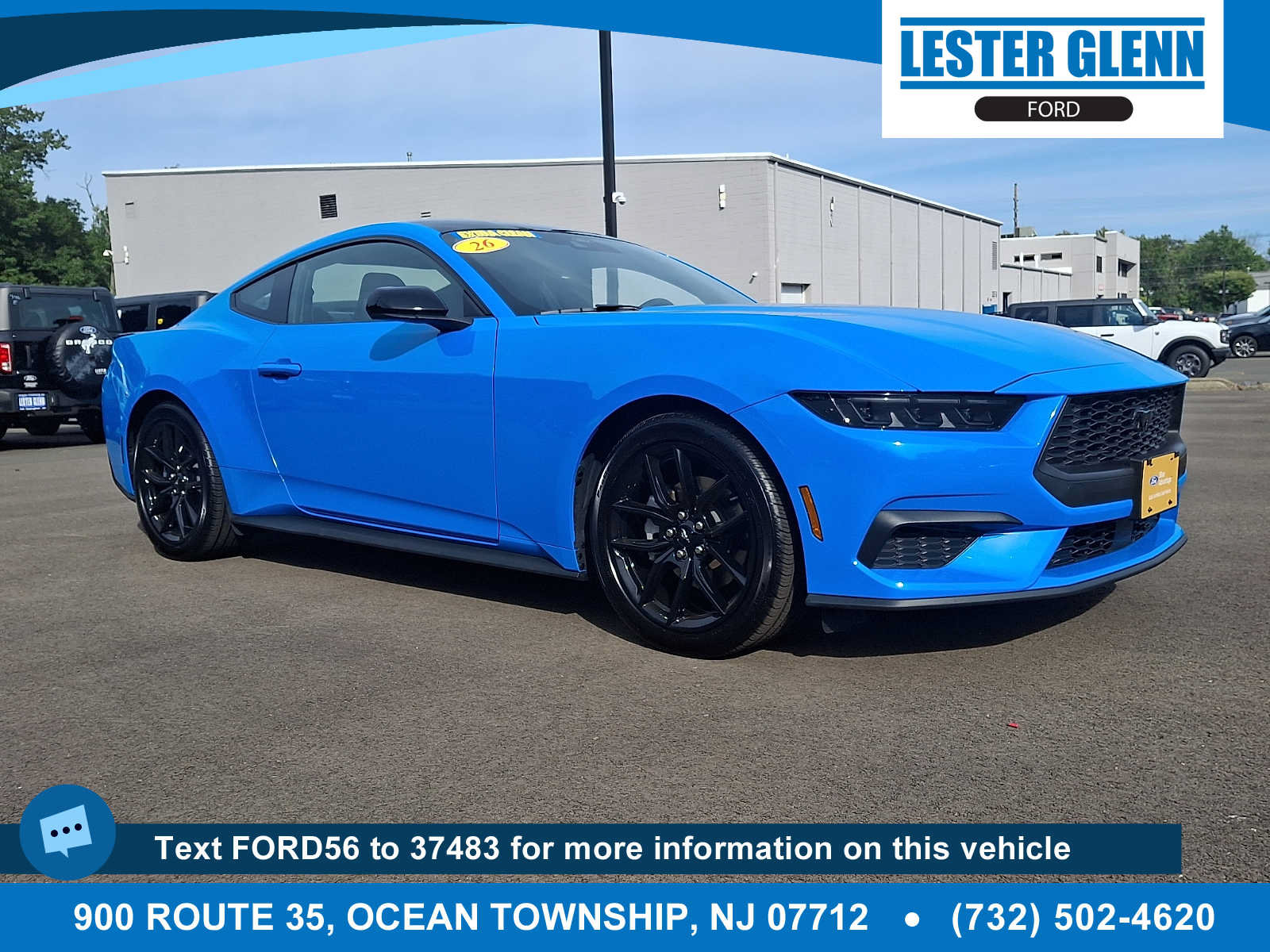 Certified 2026 Ford Mustang Coupe w/ Mustang Nite Pony Package RWD image 1