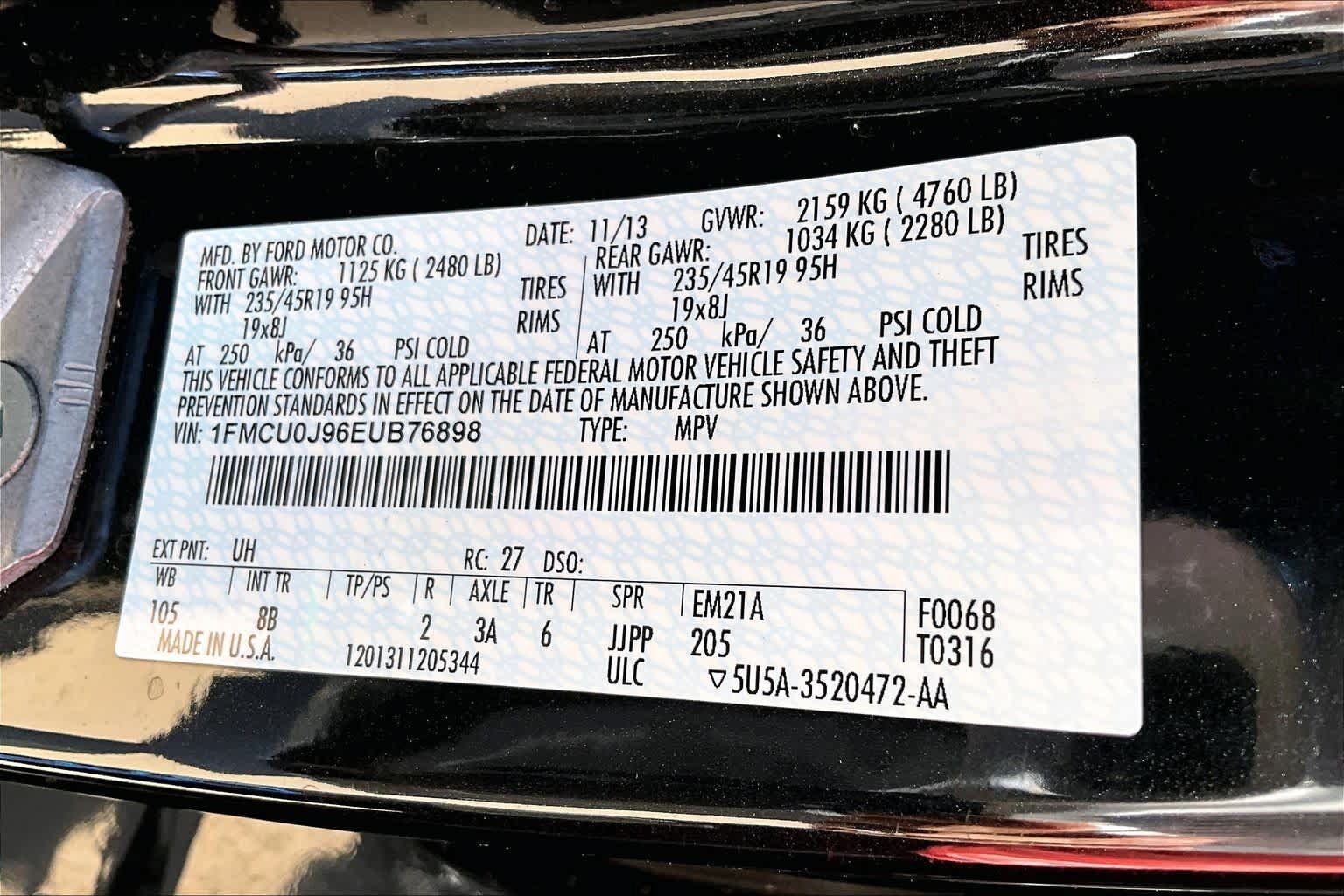 Used 2014 Ford Escape Titanium FWD image 34