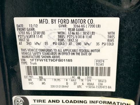 Used 2013 Ford F150 XLT w/ Luxury Equipment Group AWD/4WD image 24