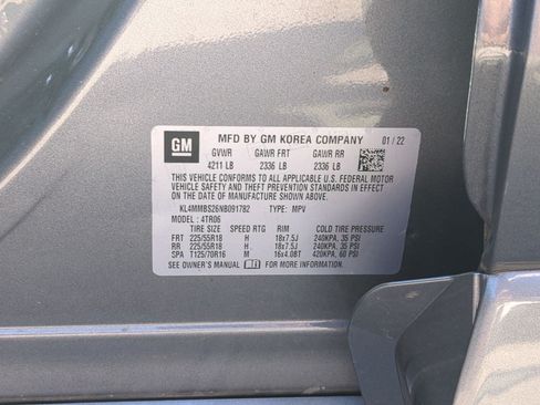 Used 2022 Buick Encore GX Preferred w/ Sport Touring Package FWD image 43