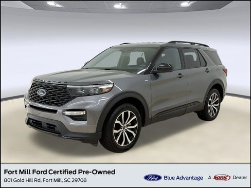 Certified 2023 Ford Explorer ST-Line AWD/4WD image 1