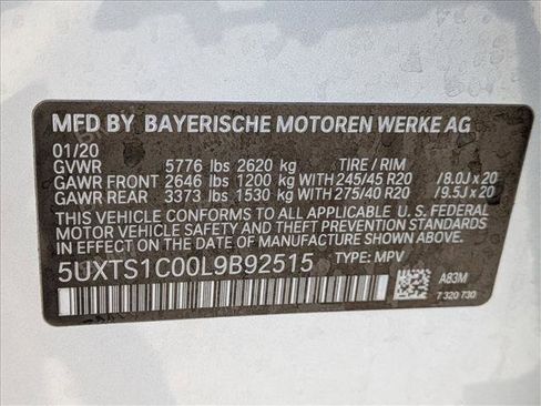 Used 2020 BMW X3 xDrive30e AWD/4WD image 26