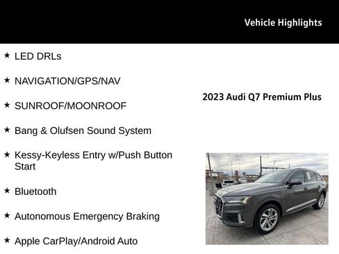 Used 2023 Audi Q7 2.0T Premium Plus w/ Premium Plus Package image 28