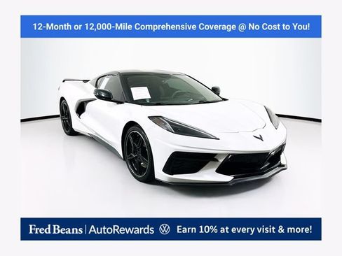 Used 2020 Chevrolet Corvette Stingray Preferred Cpe w/ 2LT Preferred Equipment Group RWD image 1