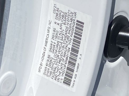 Used 2021 Honda Accord EX image 37