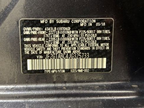 Used 2018 Subaru Crosstrek 2.0i Premium image 31