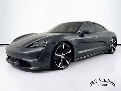 Used 2022 Porsche Taycan Turbo S w/ Premium Package AWD/4WD image 3
