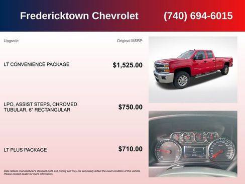 Used 2015 Chevrolet Silverado 2500 LT w/ LT Convenience Package AWD/4WD image 5