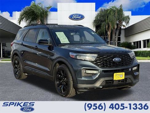 Certified 2022 Ford Explorer ST-Line w/ Class IV Trailer Tow Package image 1