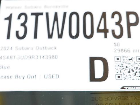 Used 2024 Subaru Outback Wilderness AWD/4WD image 28