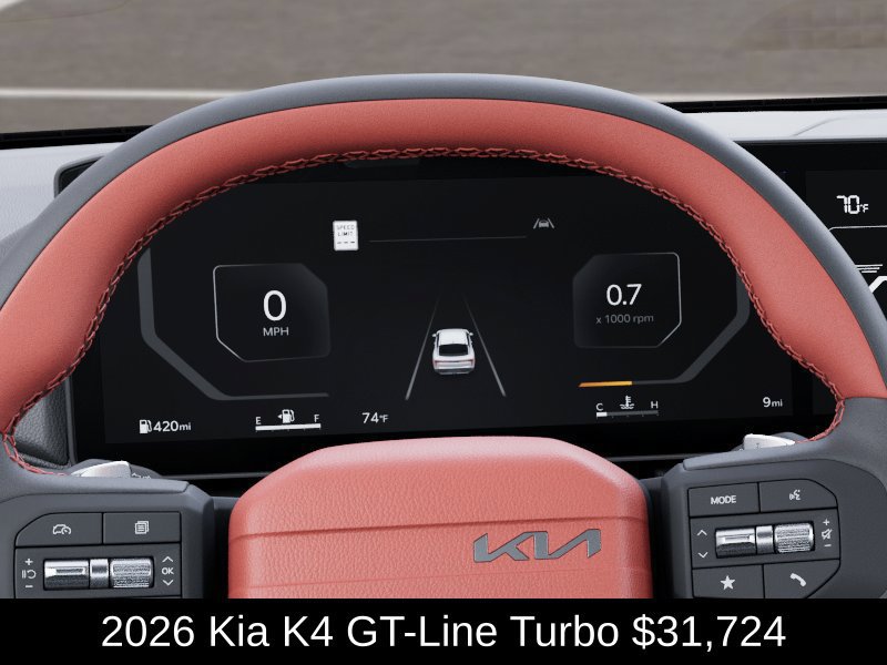 New 2026 Kia K4 GT-Line Turbo FWD image 21
