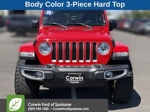 Used 2018 Jeep Wrangler Unlimited Sahara w/ Safety Group AWD/4WD image 7