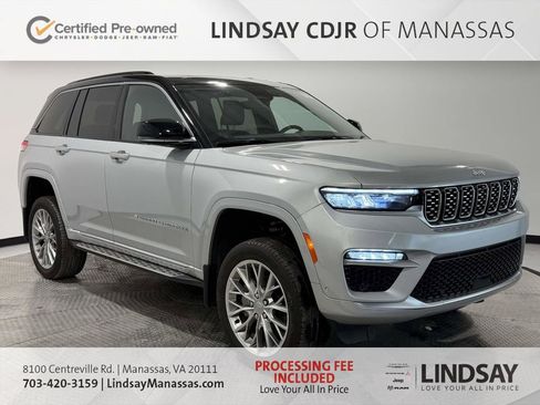 Certified 2024 Jeep Grand Cherokee Summit w/ Luxury Tech Group V AWD/4WD image 1