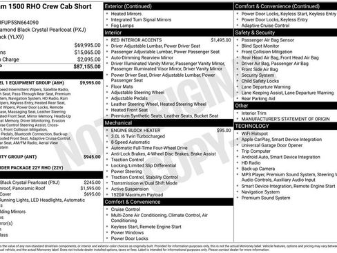 Used 2025 RAM 1500 RHO w/ RHO Level 1 Equipment Group AWD/4WD image 9