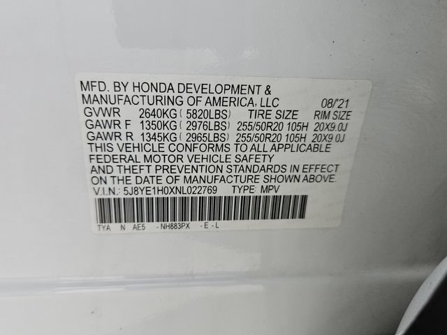 Certified 2022 Acura MDX A-Spec AWD/4WD image 7