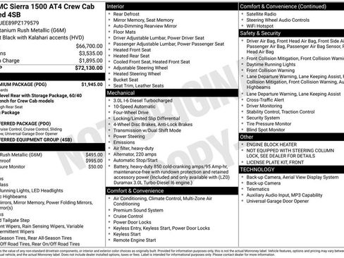 Used 2023 GMC Sierra 1500 AT4 w/ AT4 Premium Package AWD/4WD image 4