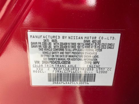 Used 2025 Nissan Kicks SR FWD image 30
