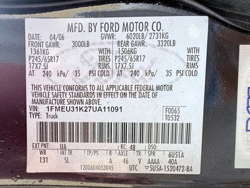 Used 2007 Ford Explorer Sport Trac XLT RWD image 19