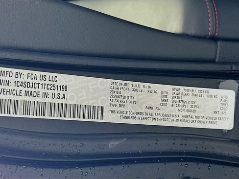 New 2026 Dodge Durango GT AWD/4WD image 19